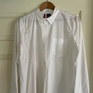 J.Crew Classic white button down